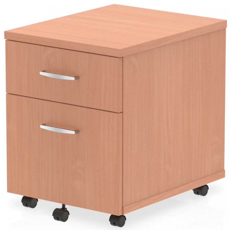 Rayleigh Lockable Mobile Pedestal - 2 or 3 Drawer